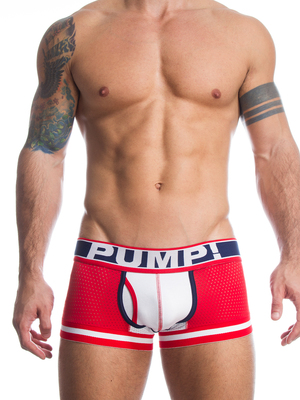 Pump! Touchdown Boxer Fever Red/White