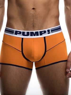 PUMP! Varsity Free-Fit Boxer Orange