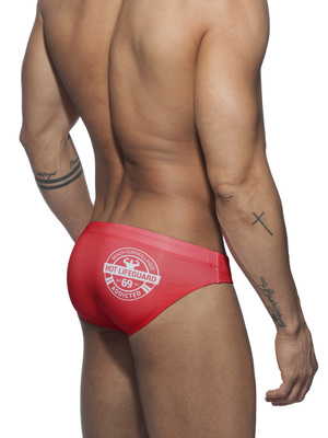ADDICTED Lifeguard Brief Red