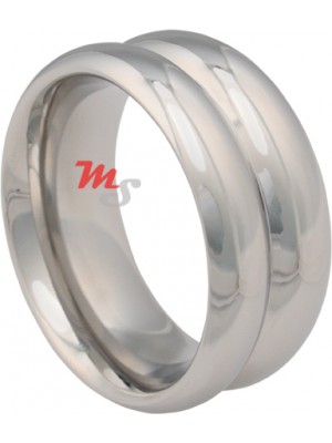 Monstersteel Double Magnum Polished Stainless Steel Cock Ring